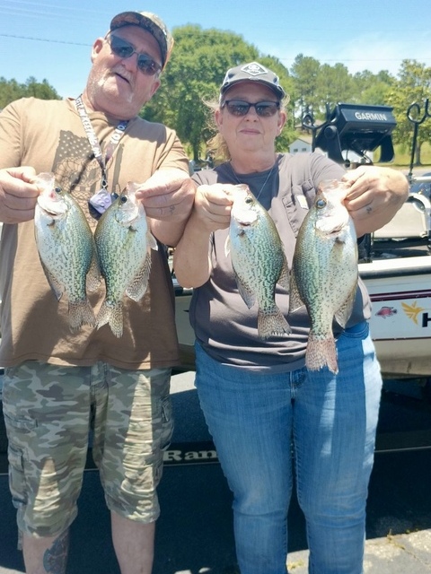 Lake Eufaula Crappie fishing