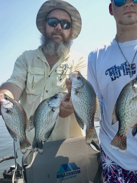 Lake Eufaula Crappie fishing