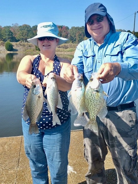 Lake Eufaula Crappie fishing