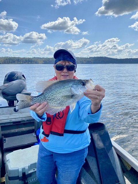 Lake Eufaula Crappie fishing