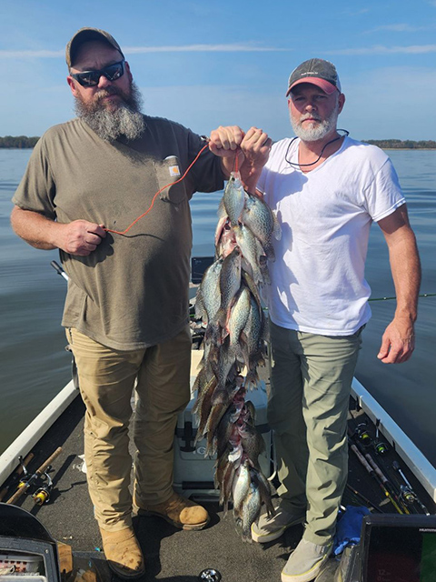 Lake Eufaula Crappie fishing