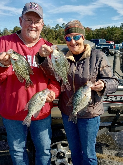 Lake Eufaula Crappie Fishing