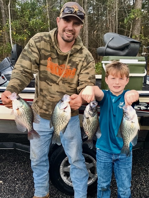 Lake Eufaula Crappie fishing