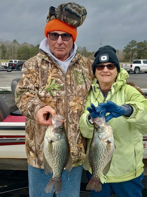 Lake Eufaula Crappie fishing